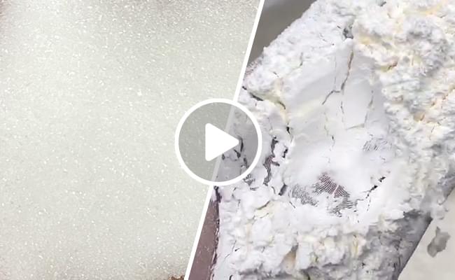 糖粉旋風脈沖粉碎機視頻